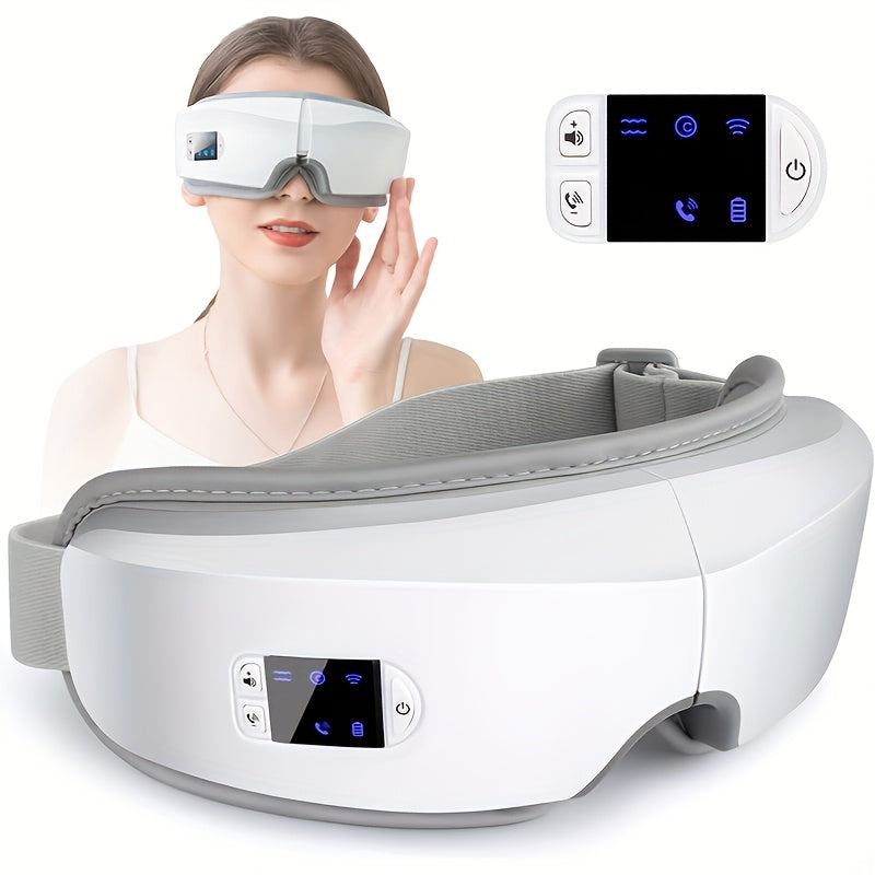 “4D Intelligent Eye Massager - Portable, Pneumatic & Vibration Massage…”