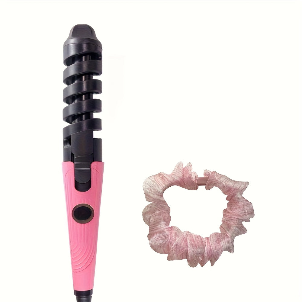 US PLUG Hair Curler Spiral Curling Wand Professional Hair Roller, Ideal Holiday Present for Women And Girls