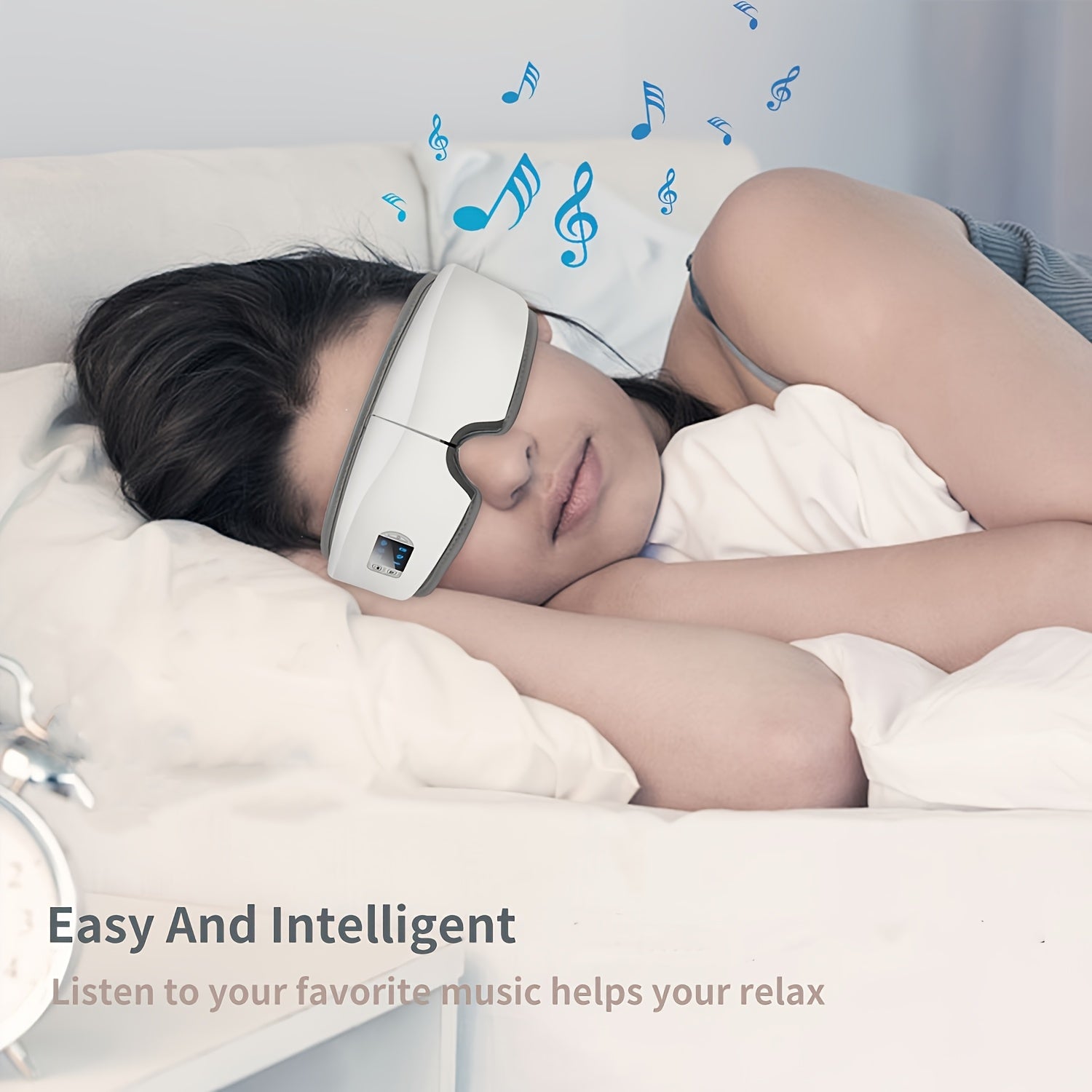 “4D Intelligent Eye Massager - Portable, Pneumatic & Vibration Massage…”