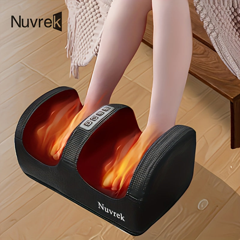 Nuvrek Foot Massager Machine, for Circulation and Relaxation with Heat, Father's Day Gift Mother's Day Gift
