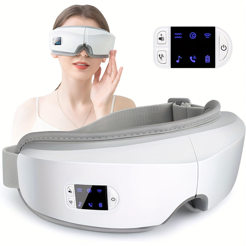 “4D Intelligent Eye Massager - Portable, Pneumatic & Vibration Massage…”