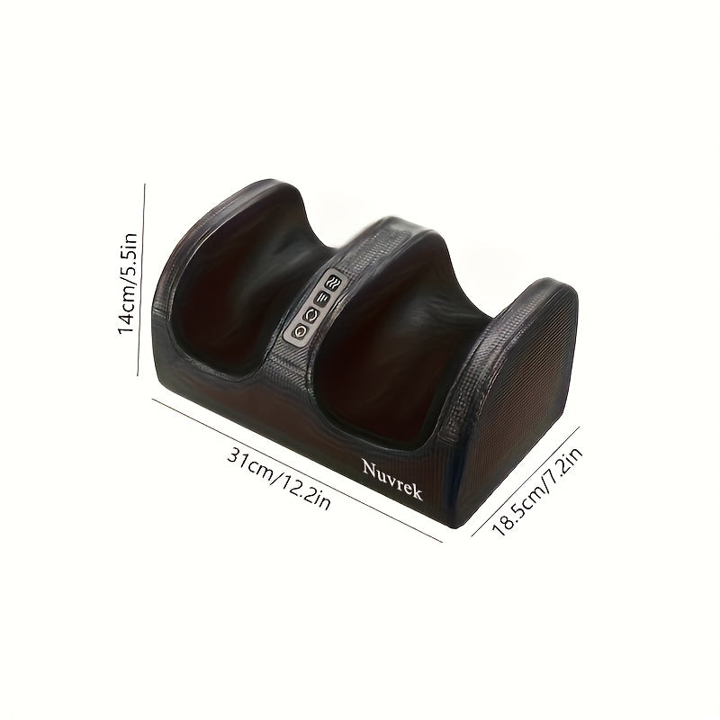 Nuvrek Foot Massager Machine, for Circulation and Relaxation with Heat, Father's Day Gift Mother's Day Gift